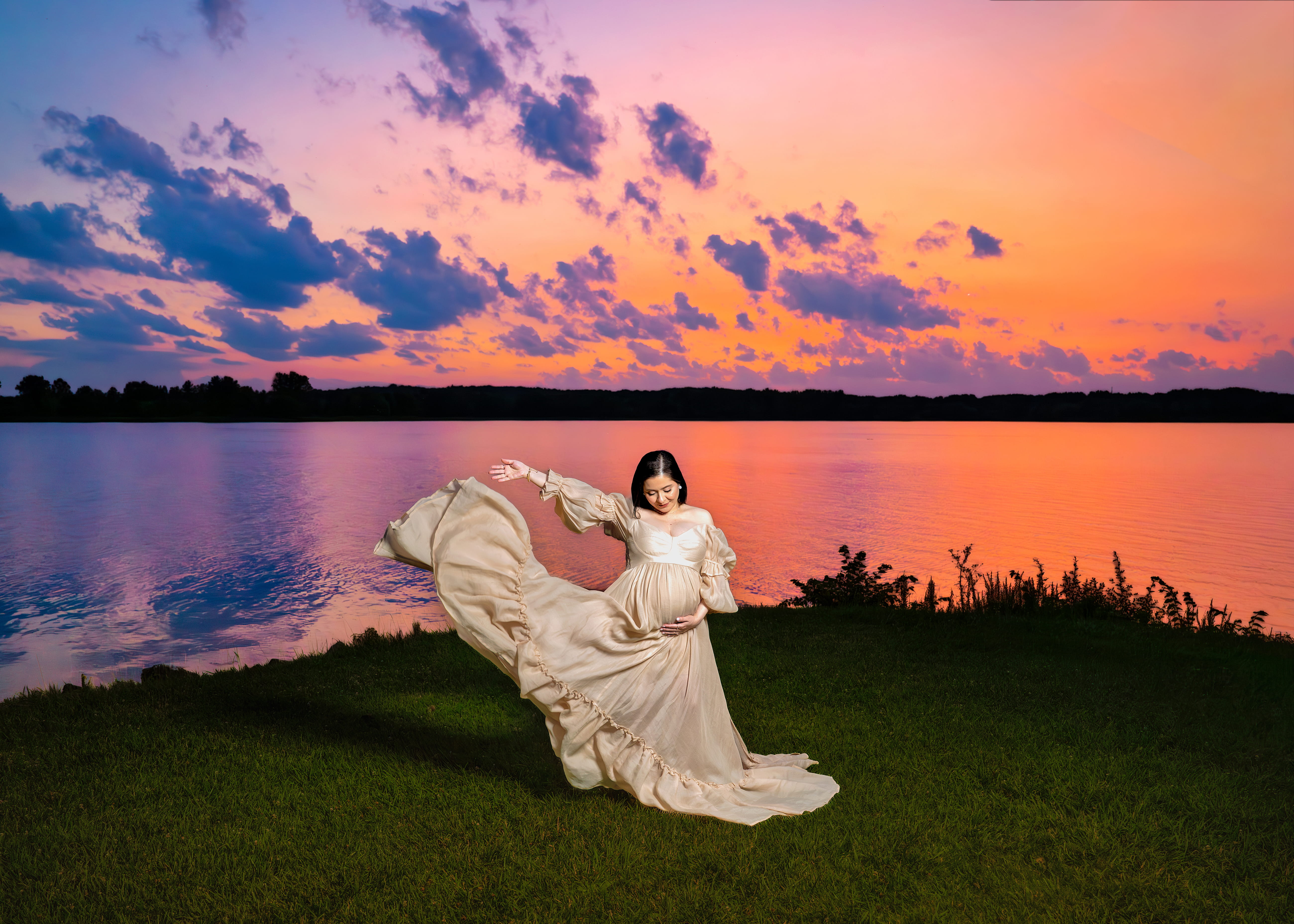 Maternity portrait by Two Wild Souls Photography